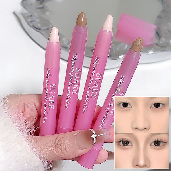 Suake Matt Highlighter Contouring Stick Nässkugga Ansiktskonturer Vattentät Naturlig Ansiktsmakeup 01 3g