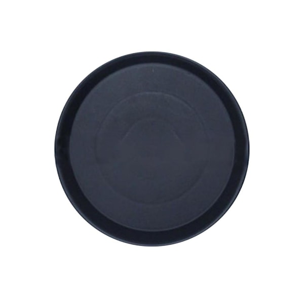 12-pack Växtfat 8 10 12 tum Plast Växtbricka, Robust och 12 inch black 1pcs