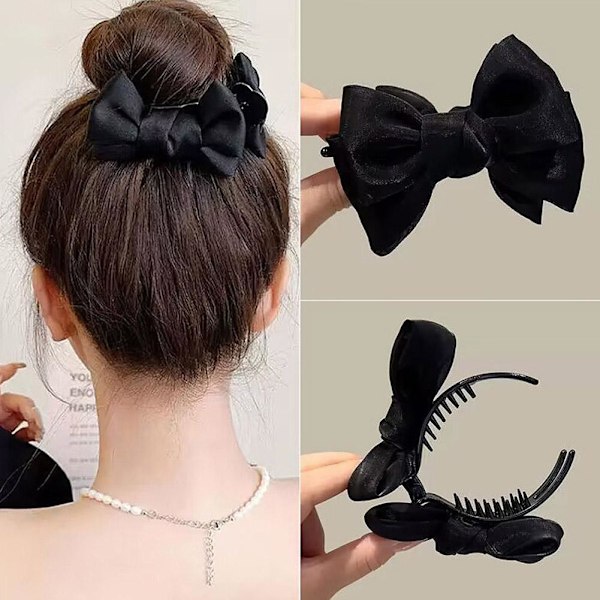 Elegant Smidd Rosett Hårnål Söt Prinsessrosett Hårnål Kvinnlig Vårboll Fé Hårnål Fransk D2Z7 Red 1pcs