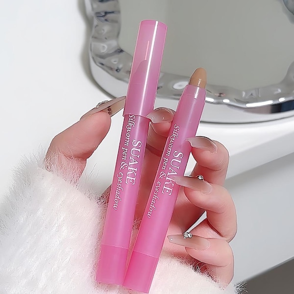 Suake Matt Highlighter Contouring Stick Nässkugga Ansiktskonturer Vattentät Naturlig Ansiktsmakeup 01 3g