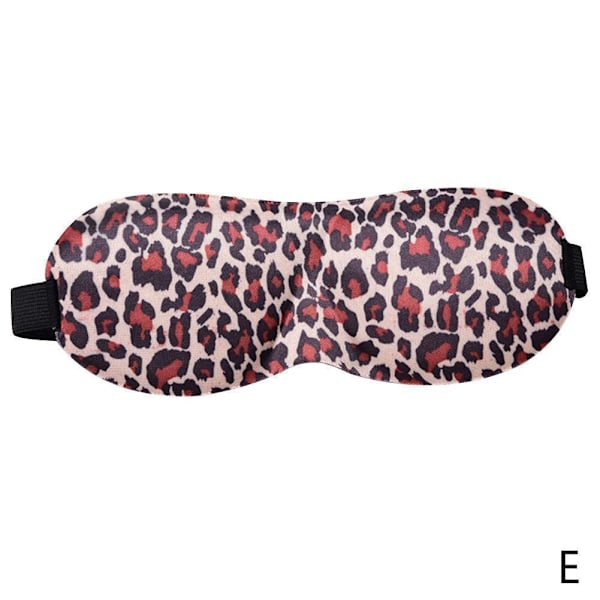 3D Ögonmask Mörkläggning Sömn Stereo Ögonmask G5V5 Leopard print one-size