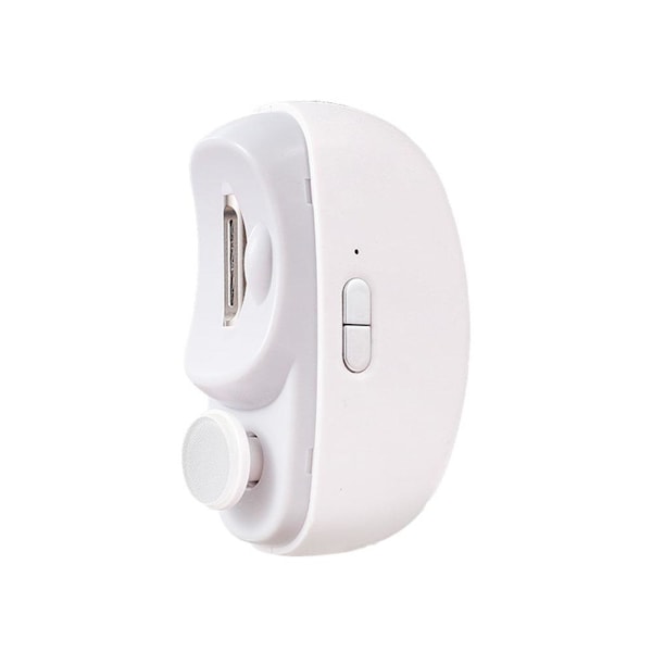 GINTBN 3 i 1 Automatisk Elektrisk Nagel med Polering, Automatiska Elektriska Tånagelklippare för Vuxna Seniorer Bebisar Människor, Elektrisk Nagel Klippare  white One size