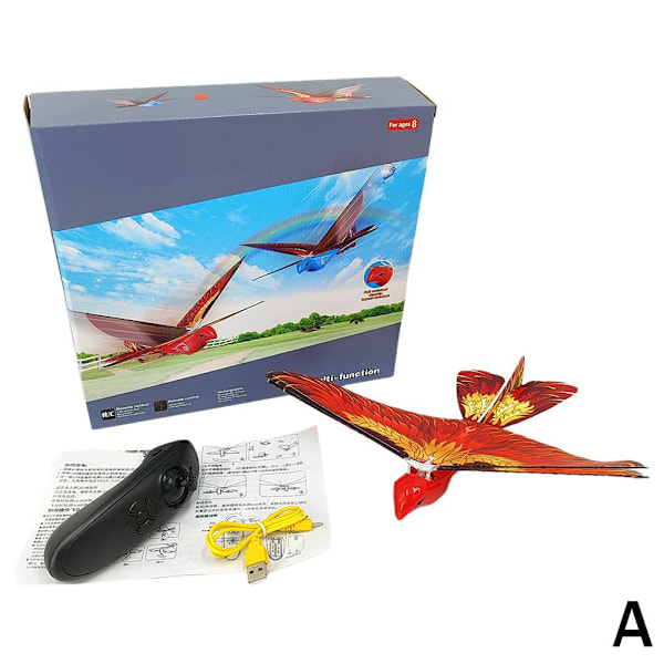 Fjärrkontroll Fågel Leksak 'Bird' Bionic Flygande Fågel' Red Have a remote control