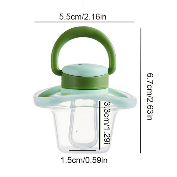 Bitresistent Lugnande Napp för Husdjur Silikon Rena Tänder Valpleksaker Rengöringღ U Green 1pcs