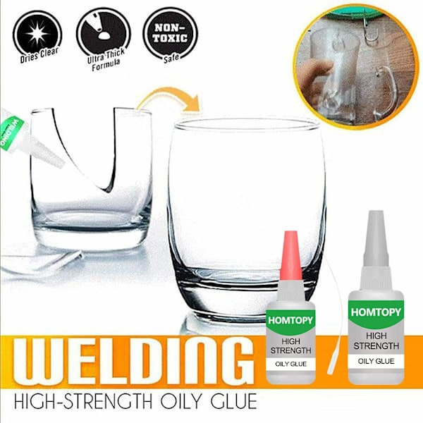 Svetsning Höghållfast Oljig Lim - Uniglue Universal Superlim 30/50g X 50g One-size