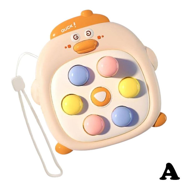 Tecknad Utbildning Baby Leksaker Småbarn Pedagogisk Födelsedag Djurtema Gåva S2L5 pink  9.7x9.3x4.3cm