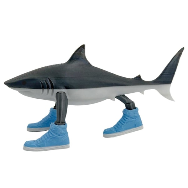 Tung Tung Tung Sahur Action Figure Dockmodell Dekor Leksak Koppar Barnpresent,, Tralalero Tralala 1pcs