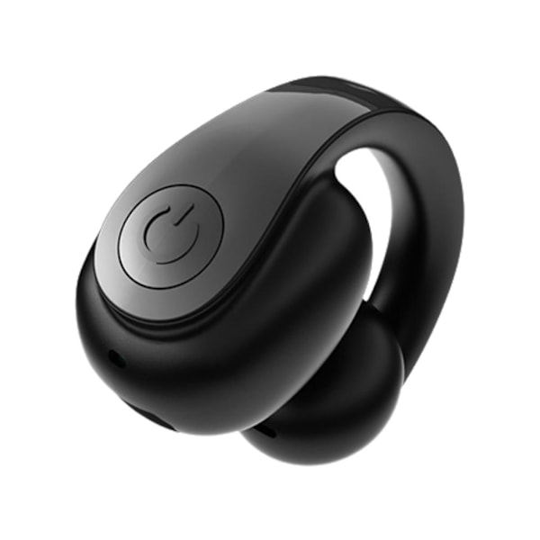 Trådlösa hörlurar Clip On Bluetooth 5.4 Öppna Öra Hörlurar Black 1 set