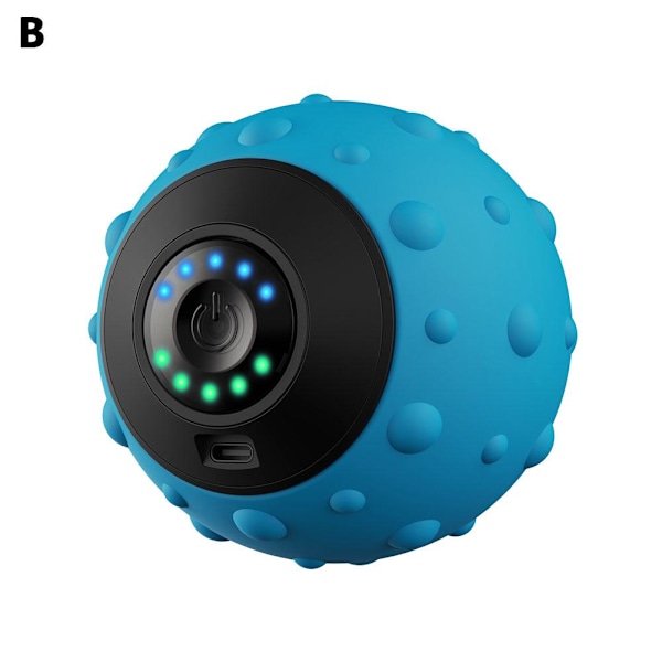 Vibrerande Massageboll - Portabel Vibrerande Massagebollsmassage blue 1pcs