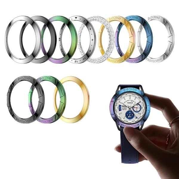 Ersättningsram Metallram Tillbehör för Xiaomi Watch S4 Scale Silver one size