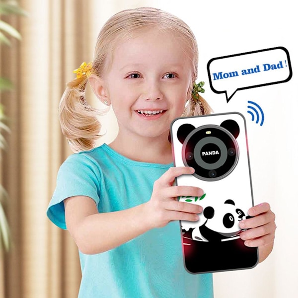 Simuleringsmobiltelefon för förskoleundervisning, uppladdningsbar M panda 1pcs