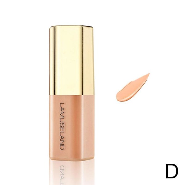 Ansiktsconcealer & Bas 4 Färger Full Täckning Passar Alla Ansikts- och Ögonvätskor O79C  DARK 3.5g