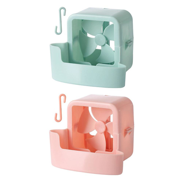 Fläkt Dimma Kyladapter, Golvkylare, Hushålls Hängande Is Kylning Artefakt Inomhus Rum Isbox Kan Skrivbord Hålla Golv Pink 1set