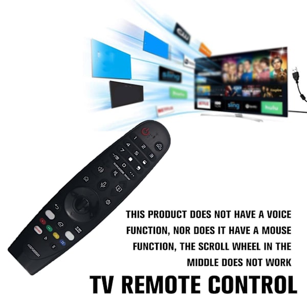 För LGSmart Infraröd TV Fjärrkontroller Ersättning MR20GA AKB75855501 Bäst