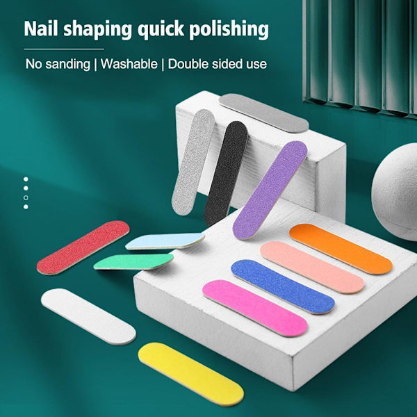 Nagelkonstverktygssats Nagelgelélim DIY-set Filremsa för nybörjare Lot M4 setA 4pcs