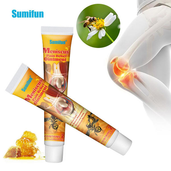 2 st Knäledslindring Gel BeeVenom Ledvårdsgel Lugnande Lindring Reparation N6H7
