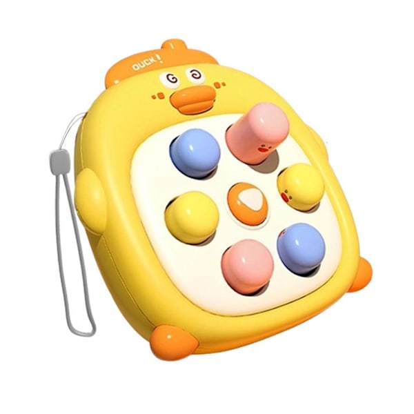 Tecknad Utbildning Baby Leksaker Småbarn Pedagogisk Födelsedag Djurtema Gåva S2L5 yellow  9.7x9.3x4.3cm