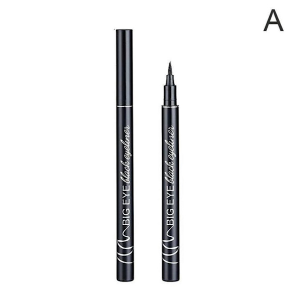 1X Kvinnor Eyeliner Flytande Eyeliner Penna Smink Vattentät Svart/Vit white One-size