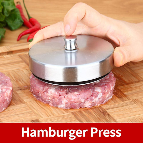 Non-stick Burger Press Hamburger Patty Maker Kök Manuell Form L one-size
