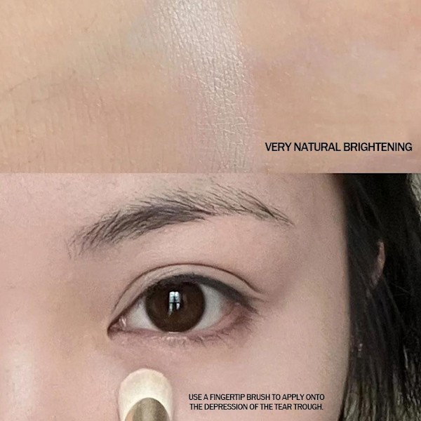 Gellas Highlighter Puder Ansiktslyster Tårkanal Ansiktsconcealer Inte Lätt Att Pudra Bort 2# 1.6g