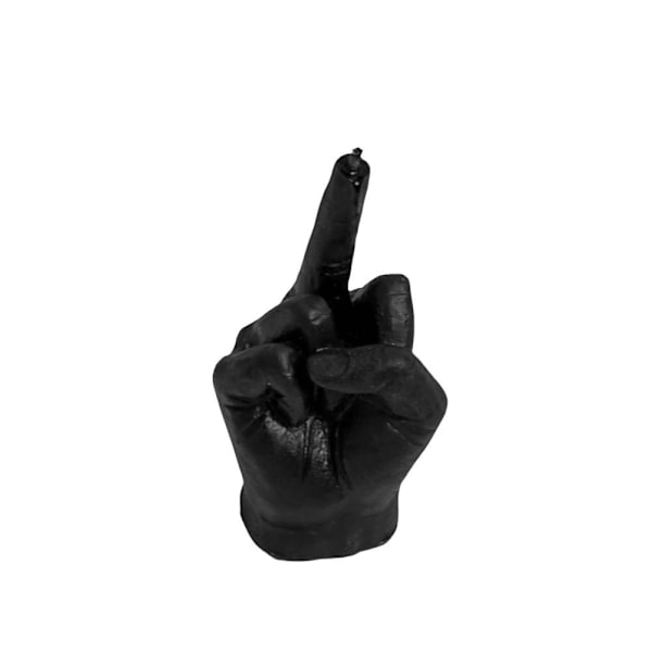 Doftljus med långfinger, Funky Rumsinredning, Juldoftljus Dekor Skrivbordsstatyer Dekorationer Present till Hem Sovrumstillbehör Black 9*6*5cm