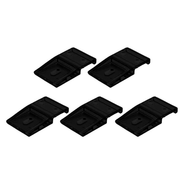 3/5/10 st Ljusslinga Monteringsklämma LED Fäste Hållare Kabelorganiserare Hom I4C8 transparent 10pcs