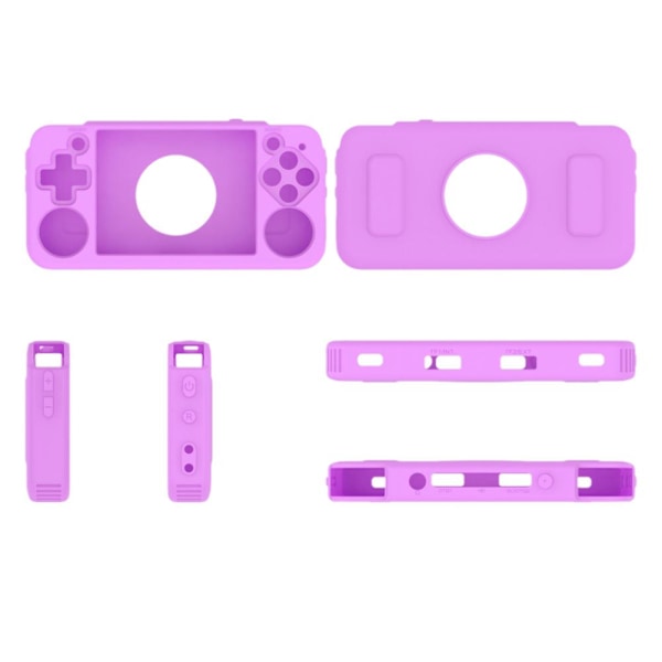 Användbart silikonskyddsfodral för RG35XX/RG35XX Plus spel/konsol--- Y2Y0 purple For ANBERNIC RG35XX H
