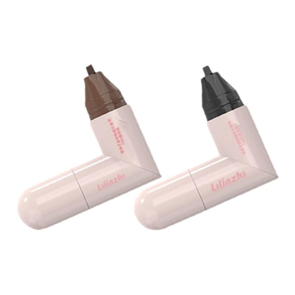 Roterande Eyeliner Stämpel Snabbtorkande Vattentät Kladdfri Ögonmakeup 01 # Natural Black, 2.1ml