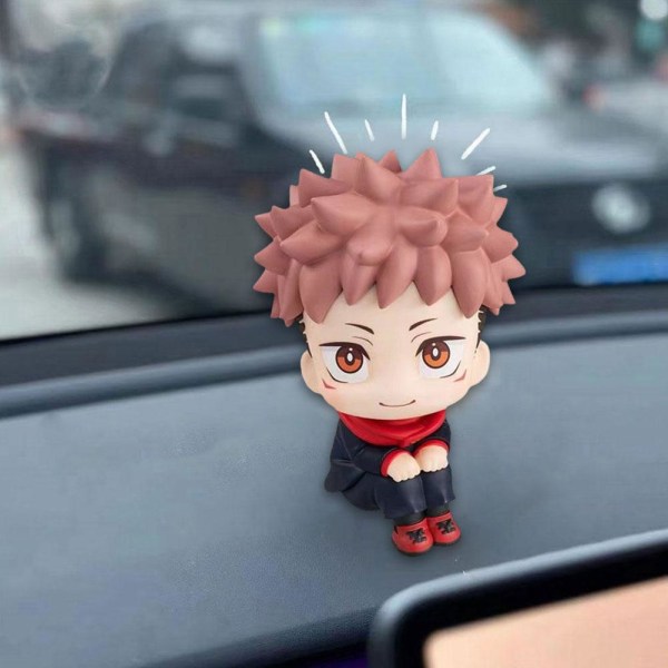 Mini Jujutsu Kaisen Gojo Satoru Kugisaki Tecknad Figur Actionfigur Modell Söt Anime Skrivbord N3V6 C 10cm