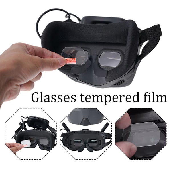 HD Härdat Film för DJI N3 Flight Goggles New P3