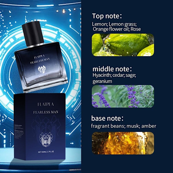 Fearless Man Eau De Toilette Spray Fu00f6r Mu00e4n 50ml T3T4 R6O2