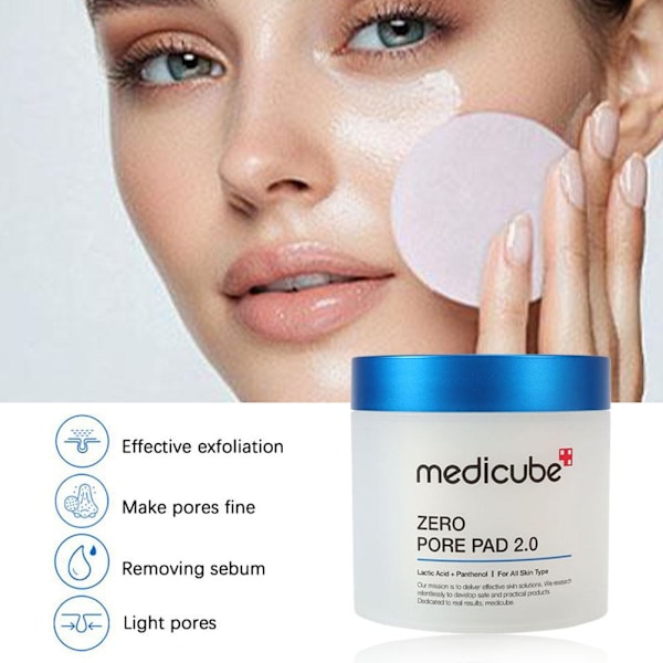 MEDICUBE Zero Pore Pad 2.0 70 pads K-BeautyP