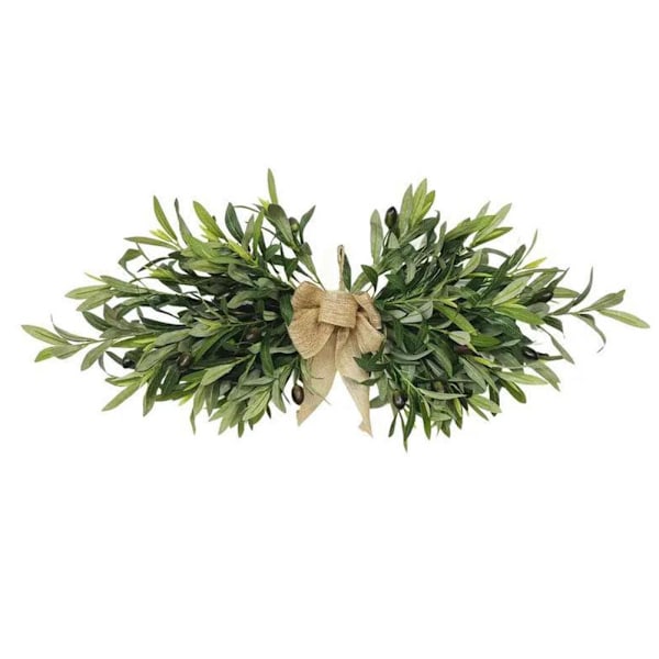 24\" Blomsterswagg, Grönska Swagg, Konstgjord Olivblomswagg, Sp
