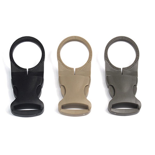 Hängande Spänne Bärbar Vattenflaska Set Mineralvattenflaskhållare För Ryggsäckar Med Utomhus B2m1 black One-size