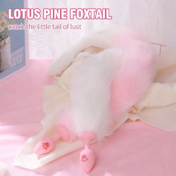 SM Silikon Kattklo Svans Bakre Gård Utveckling Träningsrekvisita✨y long pink