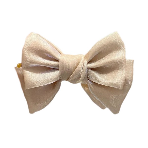 Elegant Smidd Rosett Hårnål Söt Prinsessrosett Hårnål Kvinnlig Vårboll Fé Hårnål Fransk D2Z7 Champagne color 1pcs