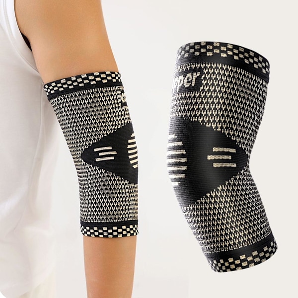 Knäskydd för artritsmärta & stöd - Koppar Knäskydd för K A2L XL 1PC
