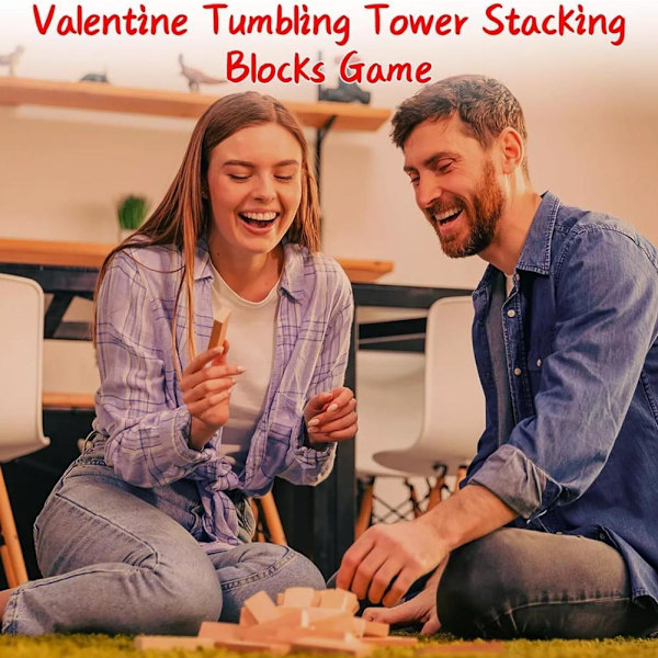 Fgbetcv Dirty Block Tower-spel för vuxna, parspel för vuxna