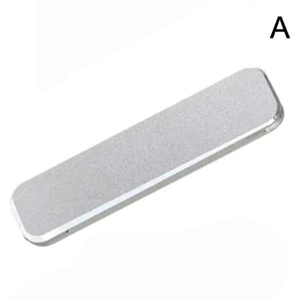 Ultratunn invisible Back Stick Mobiltelefonstöd MultiFuncti silver one-size