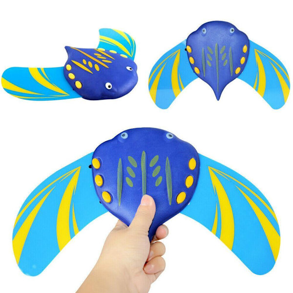 Devil Fish Leksaker Vattendrivna Pooltillbehör Sommarfenor Med Justerbara Simglidare O5S9