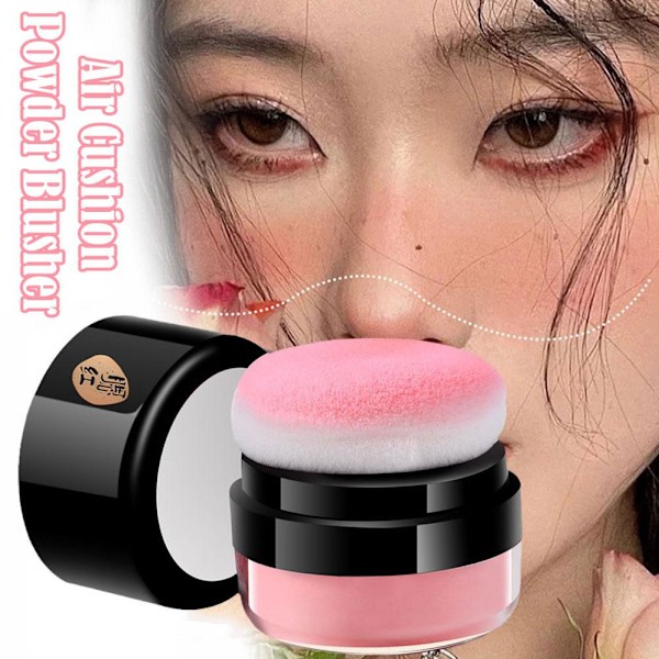 Hudvänlig Mjukfärgad Med Mjuk Luftkudde Rouge Puder Blush C7l2 03 # Little Peach Red 5g