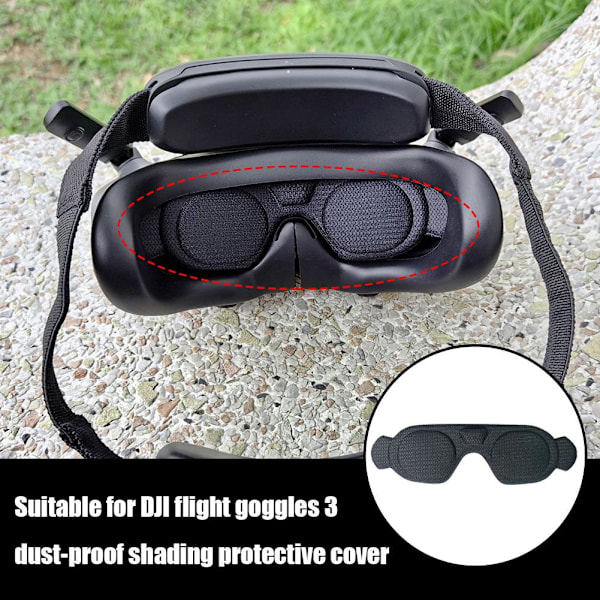 för dji Flight Goggles 3 Dammtätt Skyddande Skydd NY
