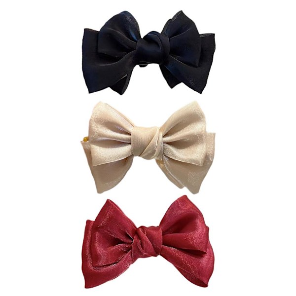 Elegant Smidd Rosett Hårnål Söt Prinsessrosett Hårnål Kvinnlig Vårboll Fé Hårnål Fransk D2Z7 Red 1pcs