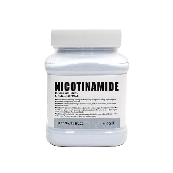 350g Återfuktande 24K Guld Mjuk Maskpulver Rosblad Kristall Gelé Maskpulver W1 Niacinamide 1pcs