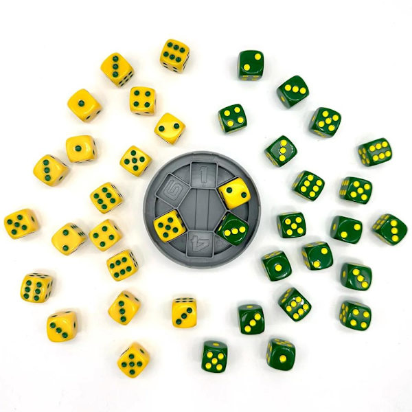 Big Discoveries Dumpster Dice - Snabbt Familjetärningsspel Kul för 4 spelare Board一 1set One size