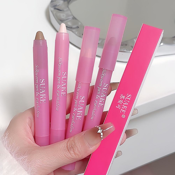 Suake Matt Highlighter Contouring Stick Nässkugga Ansiktskonturer Vattentät Naturlig Ansiktsmakeup 01 3g