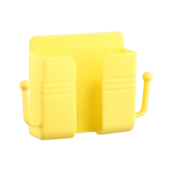 2 st multifunktionell väggmonterad sänggavel utan stansning yellow, 1PC
