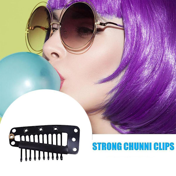 Chunni Grips/duppata Pins/duppata Clips 1/10/20/ NYTT~ . πδ ξ; F2Q7 black 1pcs