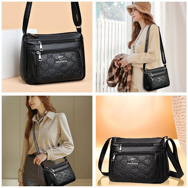 Mjuk Läder Axelväska För Kvinnor På Rea Crossbody Väskor Kvinnor Trendig Ny