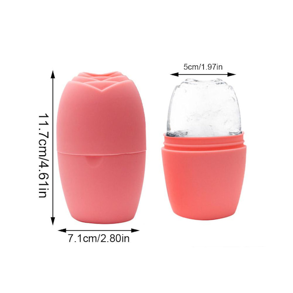 Silikon Ice Roller för Ansikte Ögon & Nackmassage Ta Bort Mörka Ringar Krymp D5Z7  green 1pcs